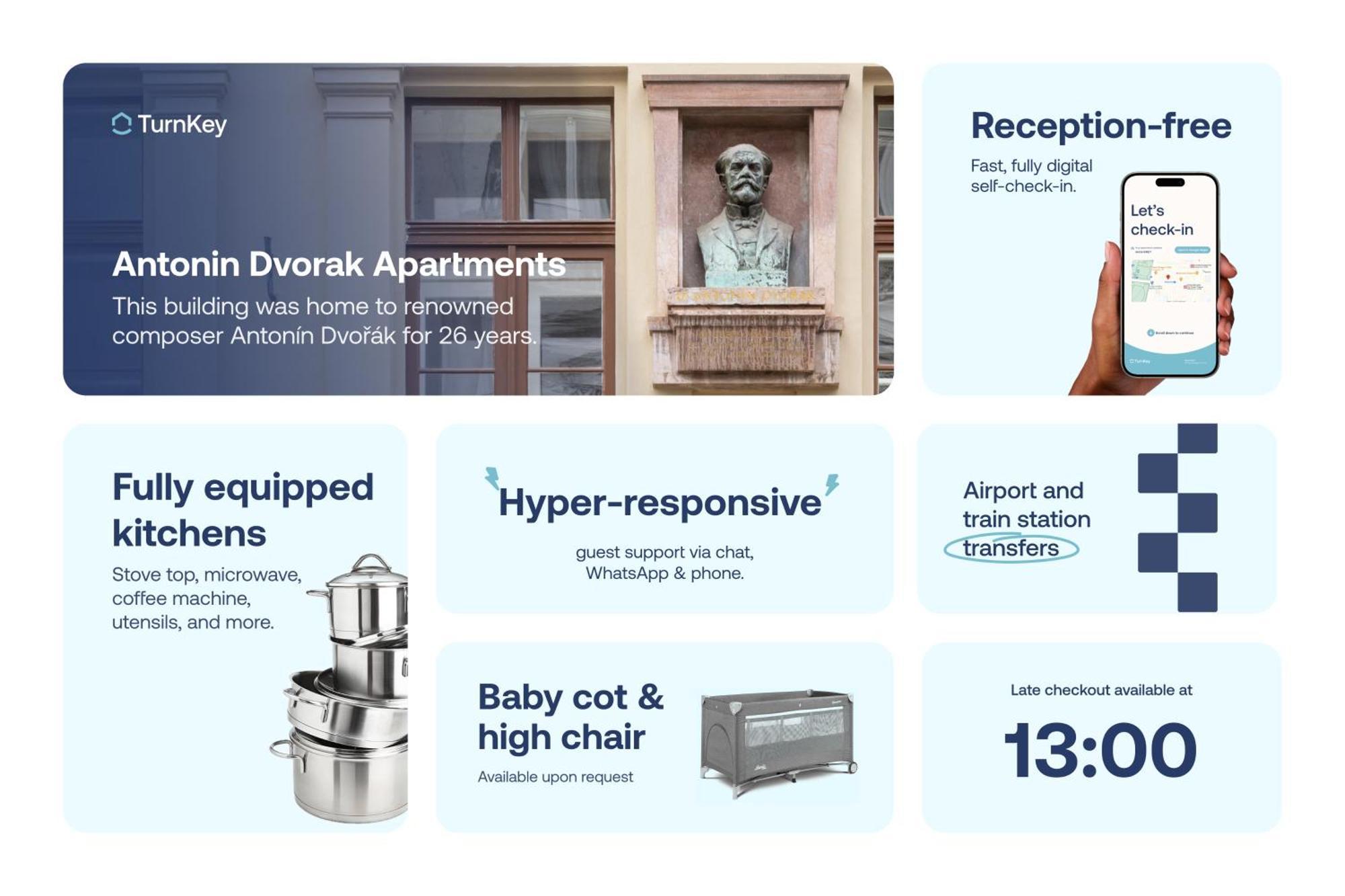 Turnkey I Antonin Dvorak Apartments プラハ エクステリア 写真