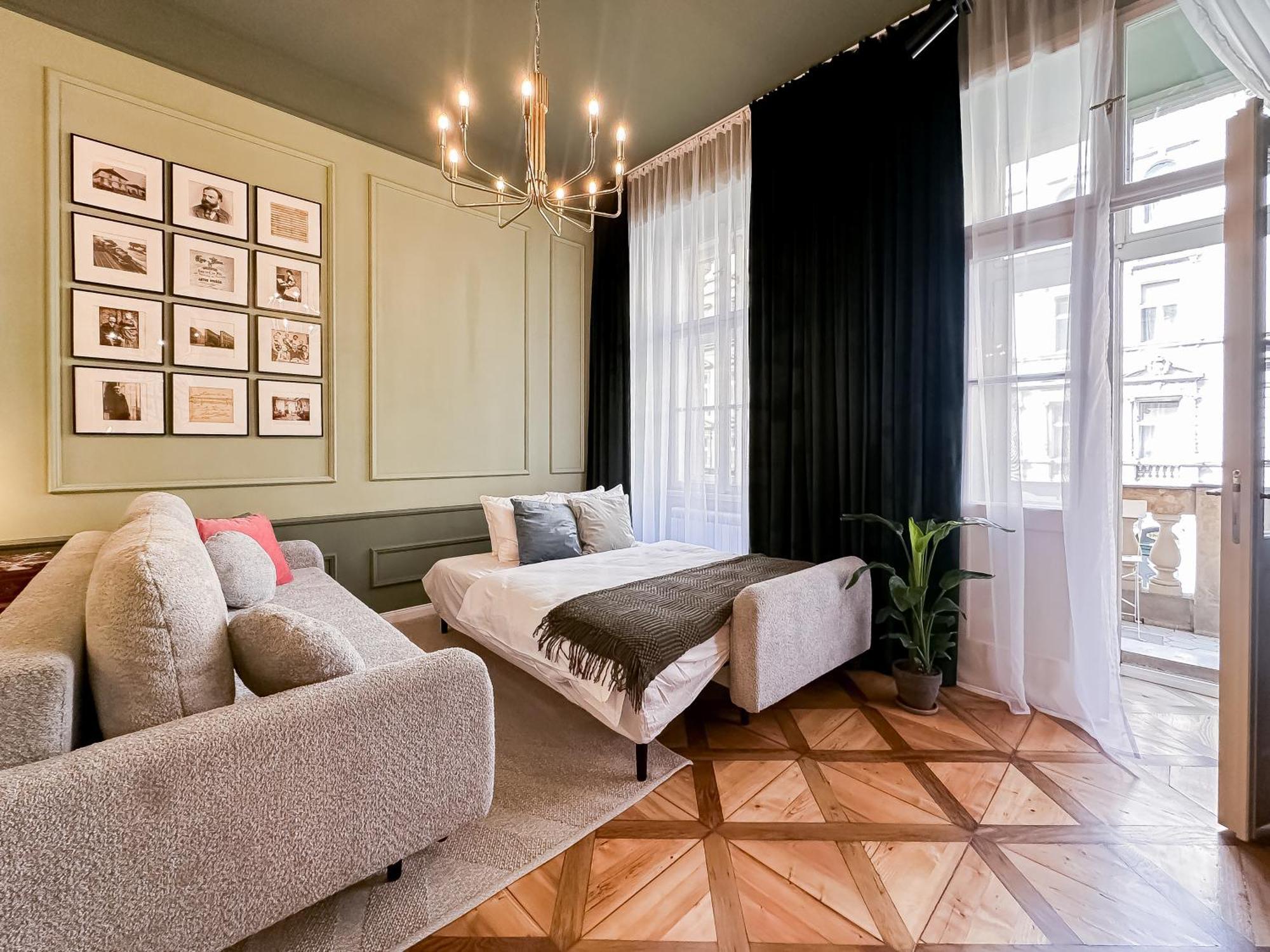 Turnkey I Antonin Dvorak Apartments プラハ 部屋 写真