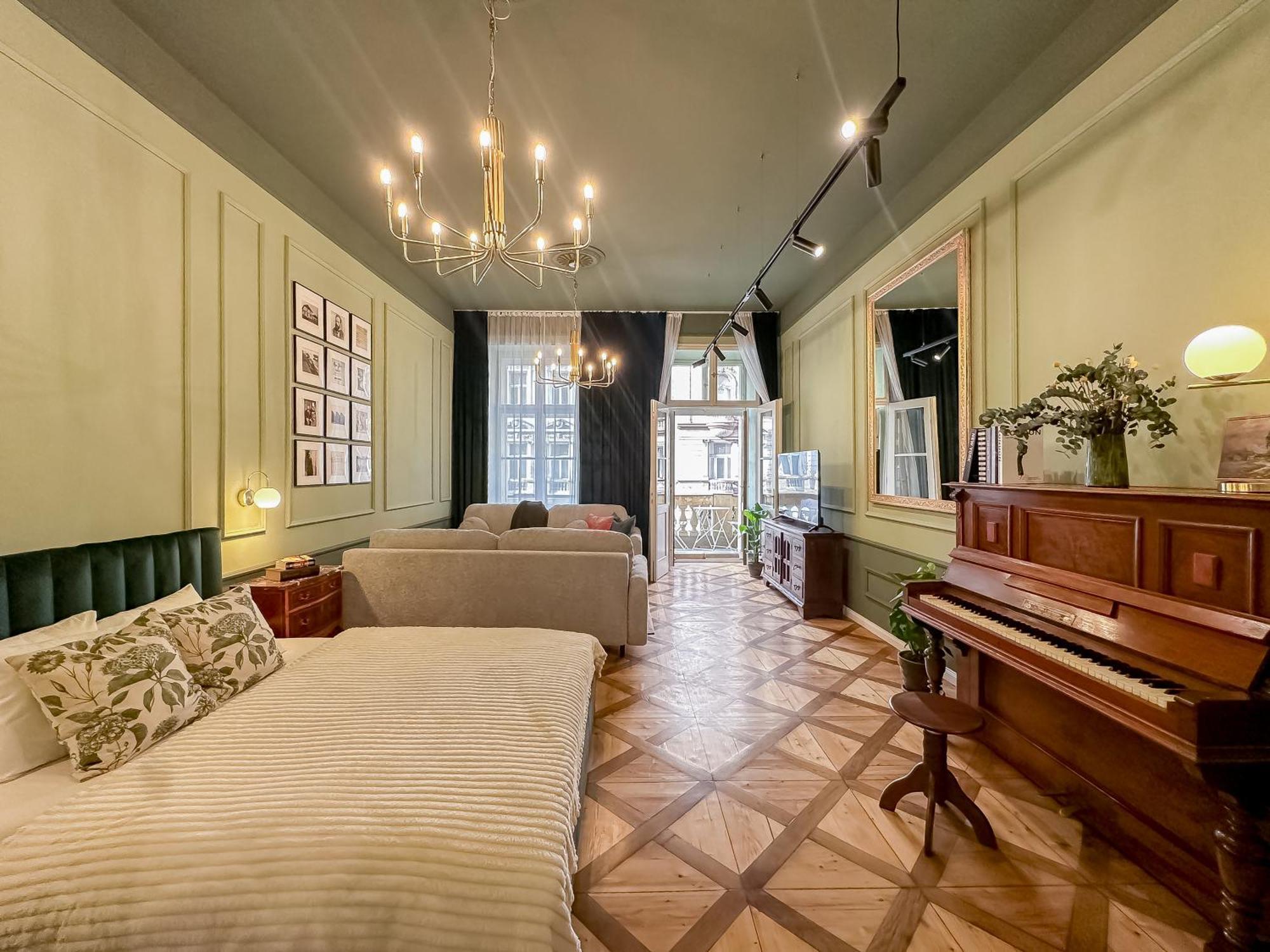 Turnkey I Antonin Dvorak Apartments プラハ 部屋 写真